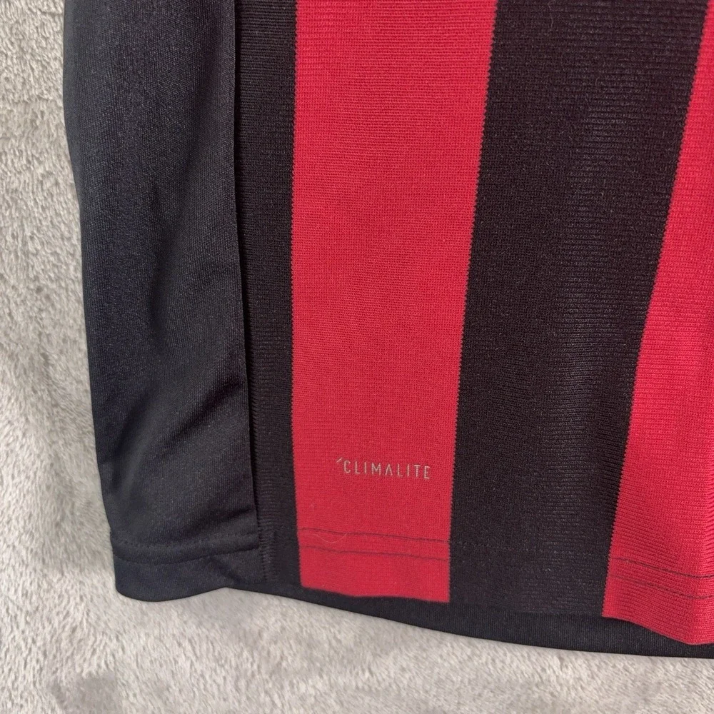 Adidas Atlanta United FC MLS Soccer Jersey Mens Medium Black Red Home Kit
